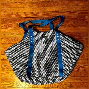 Columbia Sailboat Bag Yoga Bag Gym Bag Travel Sail Boat Blue Zippers